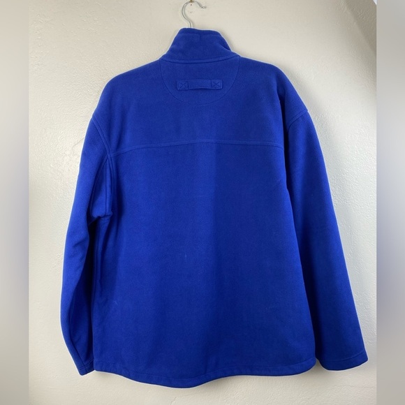 Duluth Trading Fleece Full Zip Blue Gorpcore Outdoor Jacket Men’s Large - Picture 13 of 14